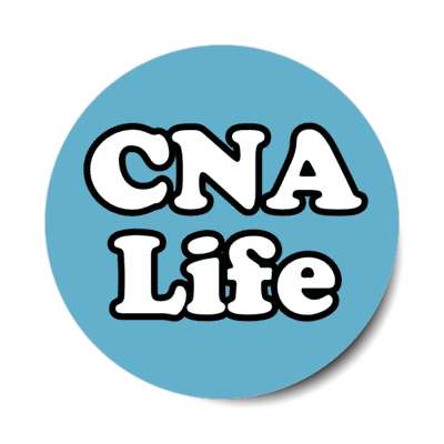 cna life teal stickers, magnet