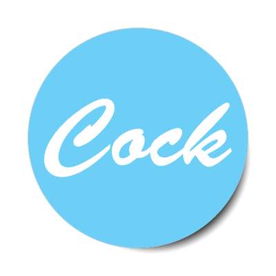cock sticker
