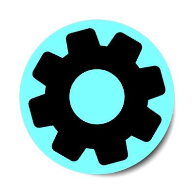 cog sticker