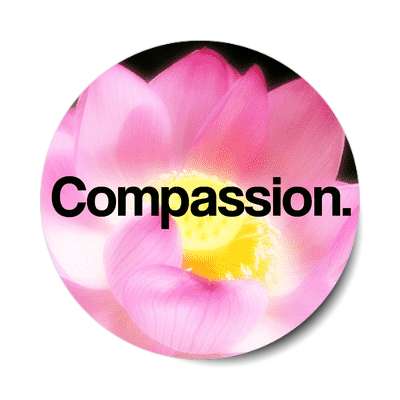 compassion blossom sticker