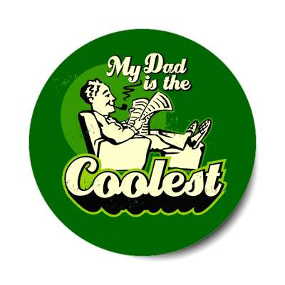 cool dad sticker