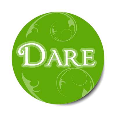 dare sticker