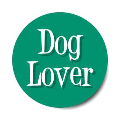 dog lover stickers, magnet