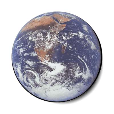 earth planet third from sun solar system home sticker