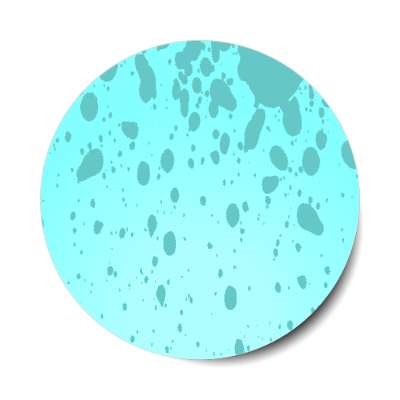 easter egg design speckled colors aqua bright sticker