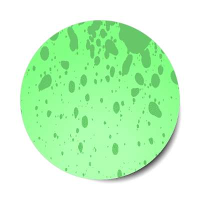 easter egg design speckled colors green bright sticker