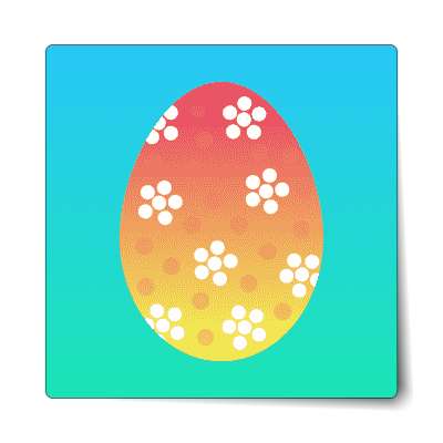 easter egg sticker