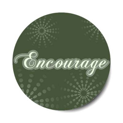 encourage sticker