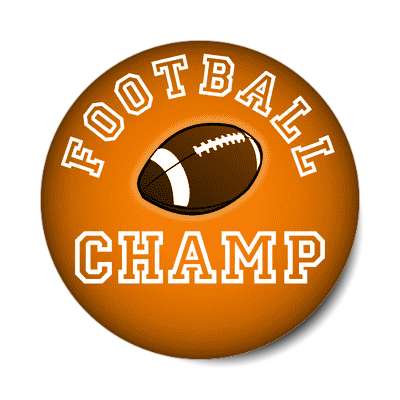 football champ sticker