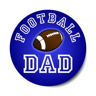 football dad sticker