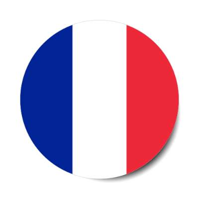 france french flag country stickers, magnet