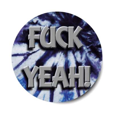 fuck yeah sticker