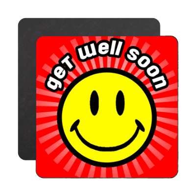 get well soon magnet
