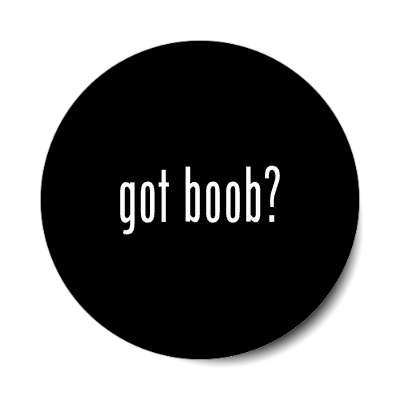 got boob sticker