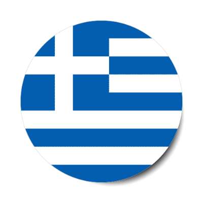 greece greek flag country stickers, magnet