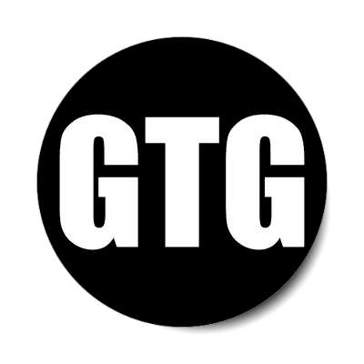 gtg sticker