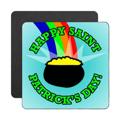 happy saint patricks day magnet