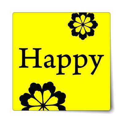 happy sticker