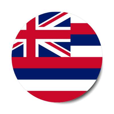 hawaii state flag usa stickers, magnet