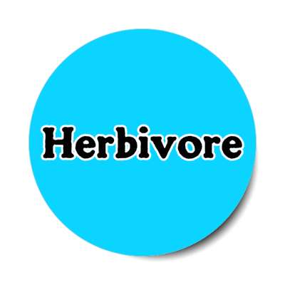 herbivore stickers, magnet