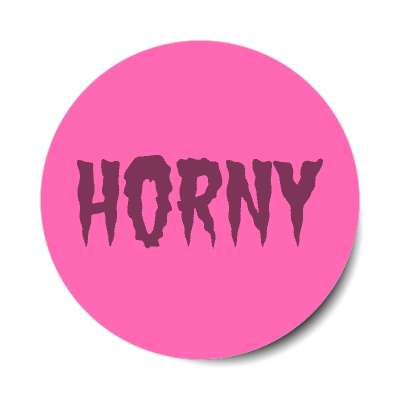 horny sticker