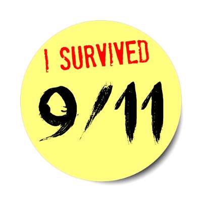 i survived 9 11 sticker