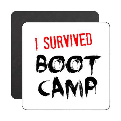 i survived boot camp magnet