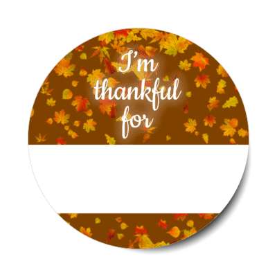 im thankful for fill in words sticker