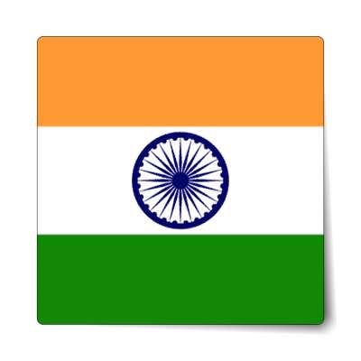 india flag sticker