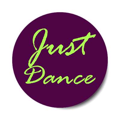 just dance sticker