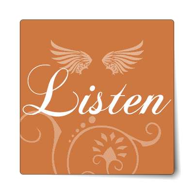 listen sticker