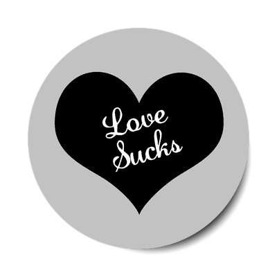 love sucks sticker