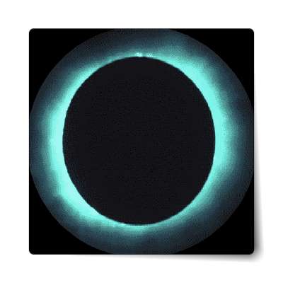 lunar eclipse sticker