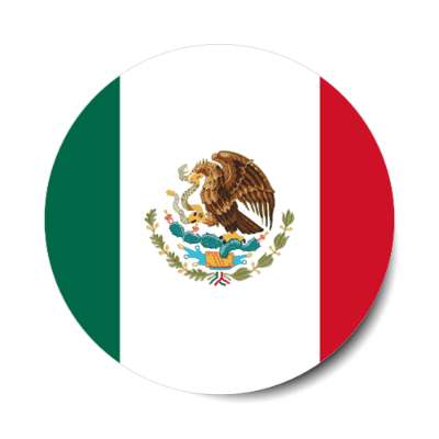 mexico flag sticker