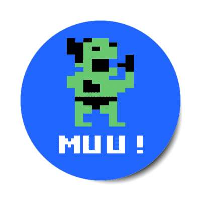 muu bruce lee atari sticker