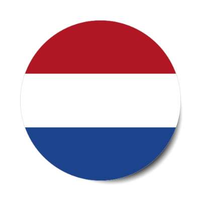netherlands flag country stickers, magnet