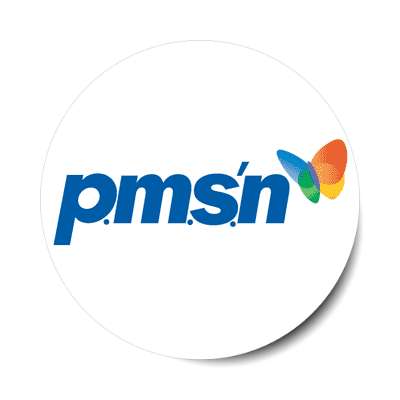 pmsn msn parody sticker