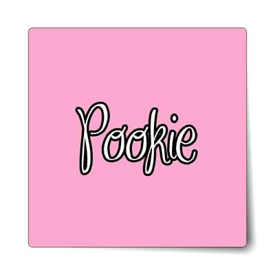pookie sticker