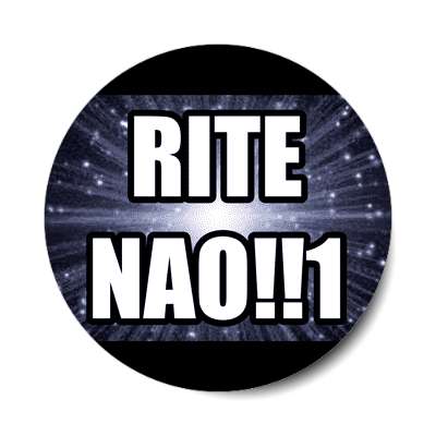 rite nao sticker