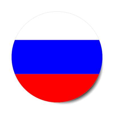 russia flag sticker