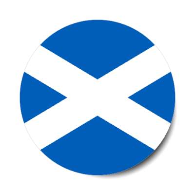 scotland flag country stickers, magnet