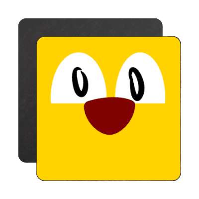 smile face excited out of control magnet