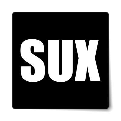 sux sticker