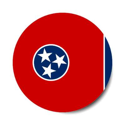 tennessee state flag usa stickers, magnet