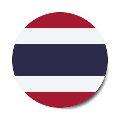 thialand thai flag country stickers, magnet