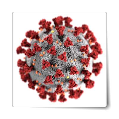virus coronavirus covid 19 sticker