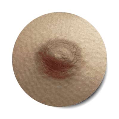 white flesh nipple goosebumps sticker