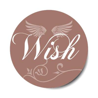 wish sticker