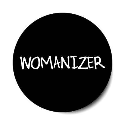 womanizer sticker