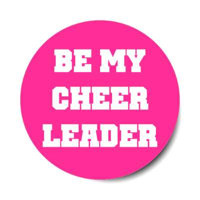 be my cheerleader stickers, magnet